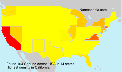 Surname Capuno in USA Surname Capuno in USA