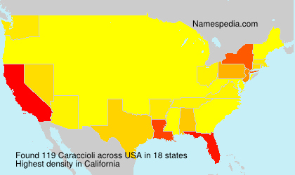 Surname Caraccioli in USA Surname Caraccioli in USA