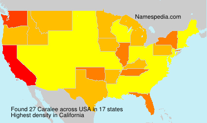 Surname Caralee in USA Surname Caralee in USA