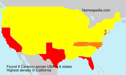 Surname Caranco in USA Surname Caranco in USA