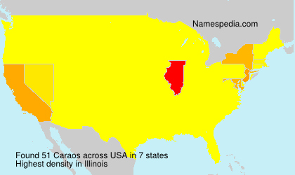 Surname Caraos in USA Surname Caraos in USA