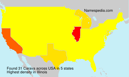 Surname Carava in USA Surname Carava in USA