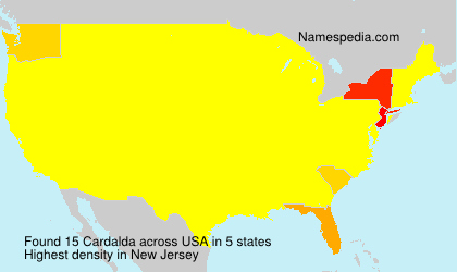Surname Cardalda in USA Surname Cardalda in USA