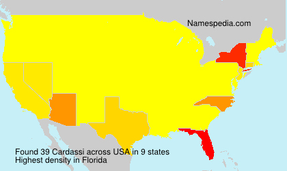 Surname Cardassi in USA Surname Cardassi in USA