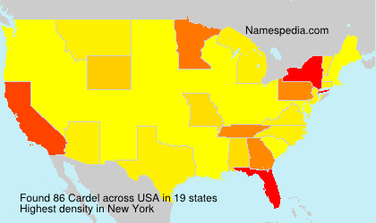 Surname Cardel in USA Surname Cardel in USA