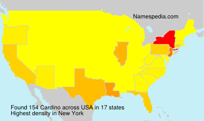 Surname Cardino in USA Surname Cardino in USA