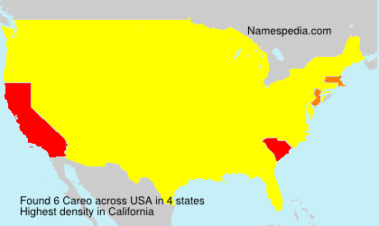 Surname Careo in USA