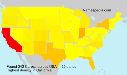 Surname Caress in USA Surname Caress in USA
