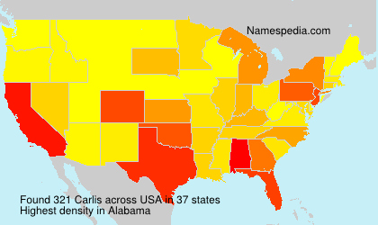 Surname Carlis in USA Surname Carlis in USA