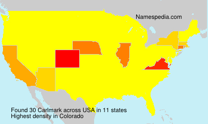Surname Carlmark in USA Surname Carlmark in USA