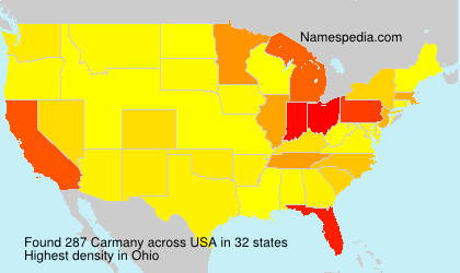 Surname Carmany in USA Surname Carmany in USA
