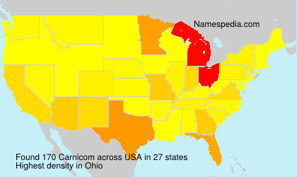 Surname Carnicom in USA Surname Carnicom in USA