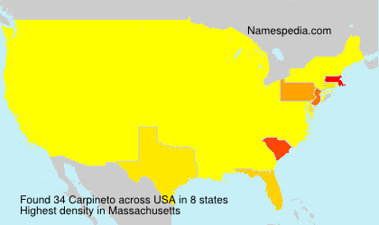 Surname Carpineto in USA Surname Carpineto in USA