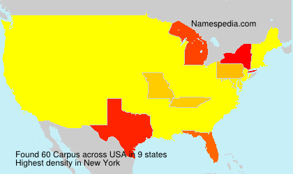 Surname Carpus in USA Surname Carpus in USA