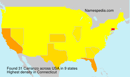 Surname Carranzo in USA Surname Carranzo in USA