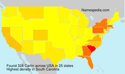 Surname Cartin in USA Surname Cartin in USA