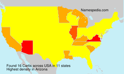Surname Cartis in USA Surname Cartis in USA
