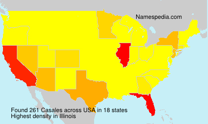 Surname Casales in USA