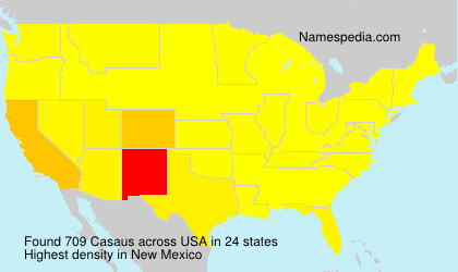 Surname Casaus in USA Surname Casaus in USA