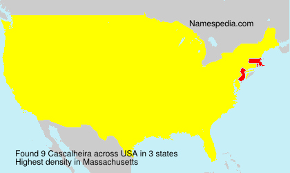 Surname Cascalheira in USA Surname Cascalheira in USA