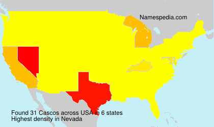 Surname Cascos in USA Surname Cascos in USA