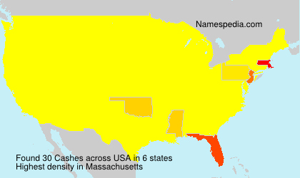 Surname Cashes in USA Surname Cashes in USA