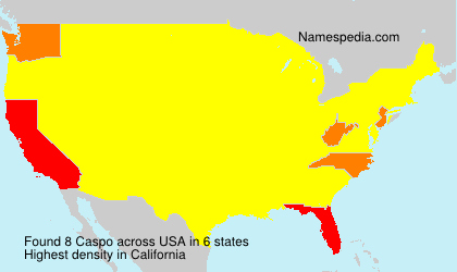 Surname Caspo in USA Surname Caspo in USA