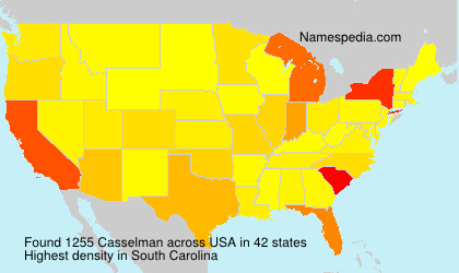 Surname Casselman in USA Surname Casselman in USA