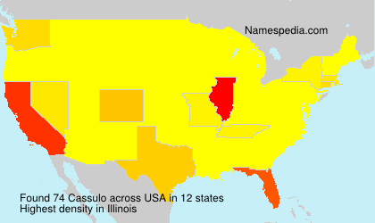 Surname Cassulo in USA Surname Cassulo in USA