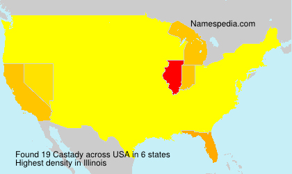 Surname Castady in USA Surname Castady in USA