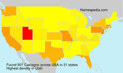 Surname Castagno in USA Surname Castagno in USA