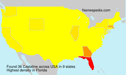Surname Castaline in USA Surname Castaline in USA