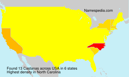 Surname Castanas in USA Surname Castanas in USA