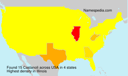Surname Castanoli in USA Surname Castanoli in USA