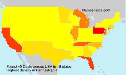 Surname Caste in USA Surname Caste in USA