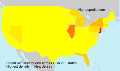 Surname Castelbuono in USA Surname Castelbuono in USA