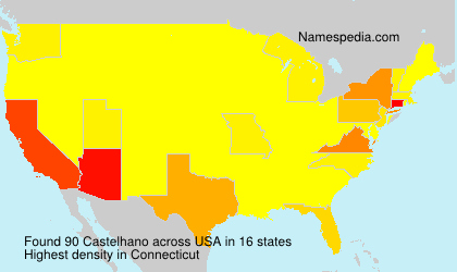 Surname Castelhano in USA Surname Castelhano in USA