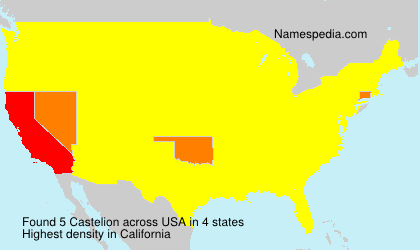 Surname Castelion in USA Surname Castelion in USA