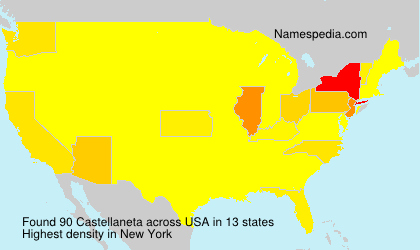 Surname Castellaneta in USA Surname Castellaneta in USA
