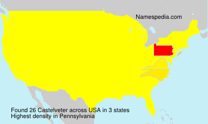 Surname Castelveter in USA Surname Castelveter in USA