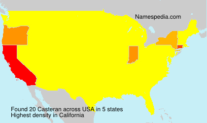 Surname Casteran in USA Surname Casteran in USA