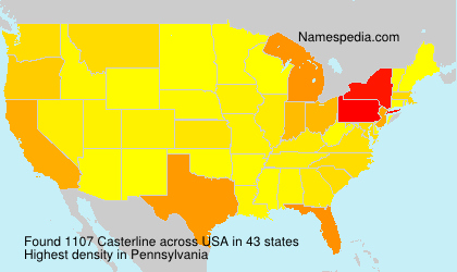 Surname Casterline in USA Surname Casterline in USA