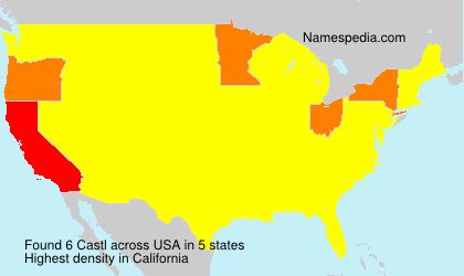Surname Castl in USA Surname Castl in USA