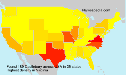 Surname Castlebury in USA Surname Castlebury in USA