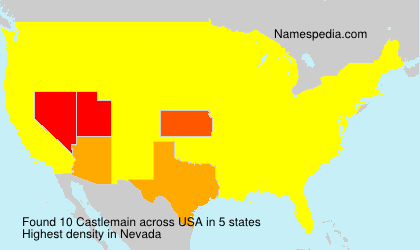 Surname Castlemain in USA Surname Castlemain in USA