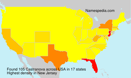 Surname Castranova in USA Surname Castranova in USA