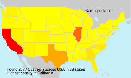 Surname Castrejon in USA Surname Castrejon in USA