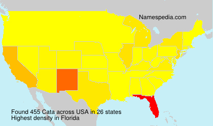 Surname Cata in USA Surname Cata in USA