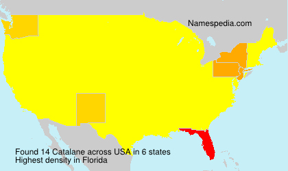 Surname Catalane in USA Surname Catalane in USA
