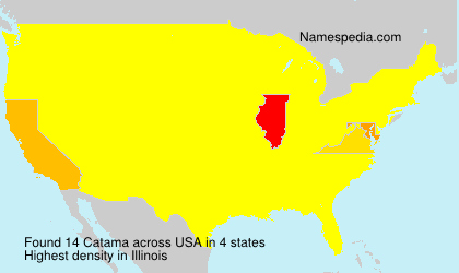 Surname Catama in USA Surname Catama in USA